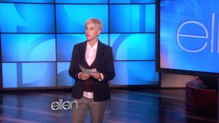 Ellen Checks Her Audience's Facebook!