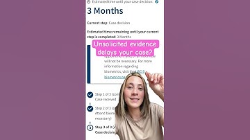 Unsolicited evidence delays case? #greencard #uscis #usaimmigration