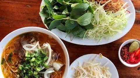 Bún sườn bò Phan Thiết chuẩn vị thơm ngon