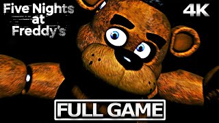 FIVE NIGHTS AT FREDDY'S Full Gameplay Walkthrough / No Commentary 【FULL GAME】4K Ultra HD screenshot 4