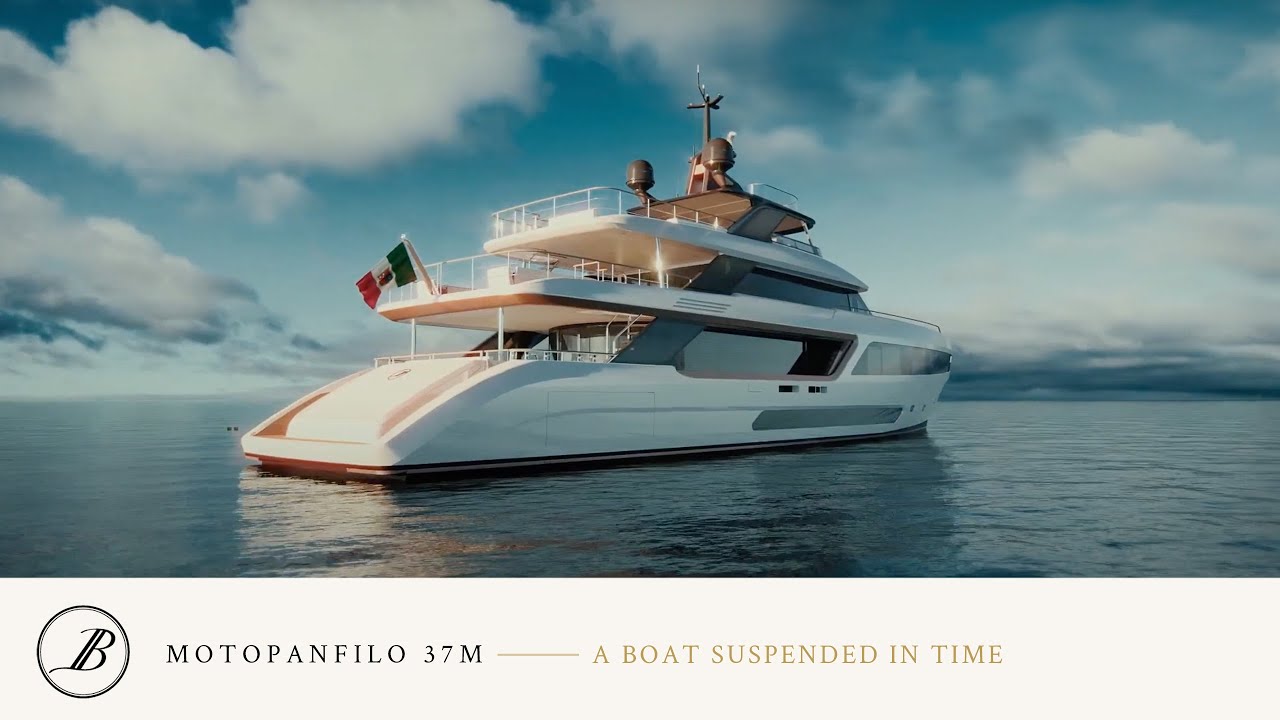 ⁣Benetti Motopanfilo 37M: A boat suspended in time
