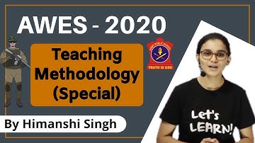 Army Public School (AWES) -2020 | Teaching Methodology Questions Practice by Himanshi Singh