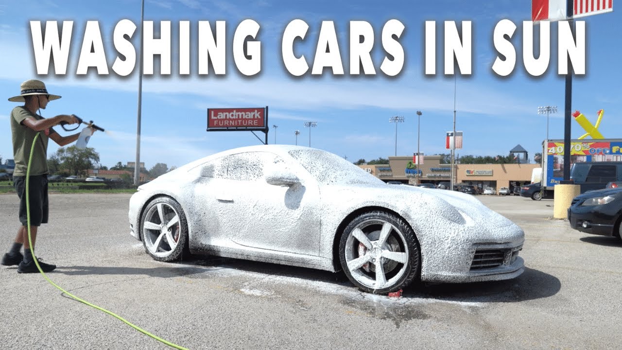 How to Wash a Car in the Sun  