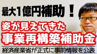 【令和3年の目玉補助金】事業再構築補助金を簡潔に解説します！