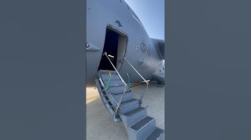 🚀 Step aboard the C-17 | An inside look at the jet! 🫎✈️ #C17 #Aviation