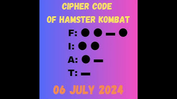 Cipher of Hamster kombat 1 million prize #hamsterkombat #ciphercode #viral #dailycombo #hamsters