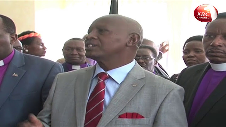Nyeri Deputy Governor Mutahi Kahiga takes over as governor