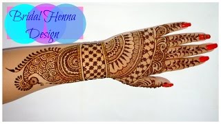 💙💖💜 New Bridal Henna Design 2017 | My OBSESSion screenshot 4