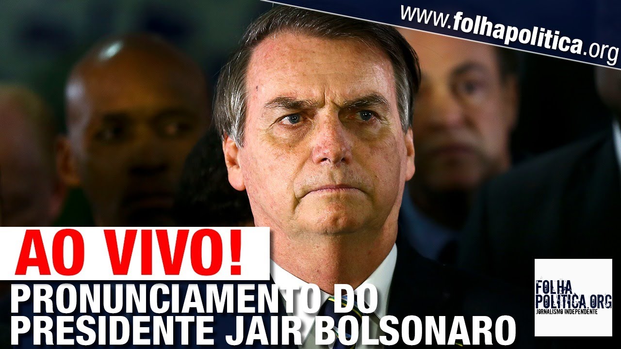AO VIVO: PRONUNCIAMENTO DE BOLSONARO - LIVE DE 17/06 - CPI ...