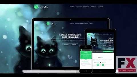 Preview Multi-purpose Resume Portfolio Muse Theme TForest