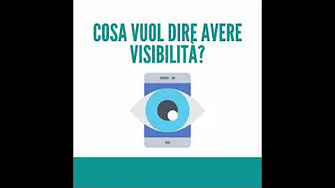 Cosa vuol dire scarsa visibilità?