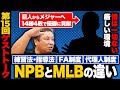 【日本とアメリカの違い】『〇〇は日本野球の方が優れている‼︎』メジャー4球団経験したあの選手が登場‼︎