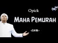 Maha Pemurah - Opick Video Lirik