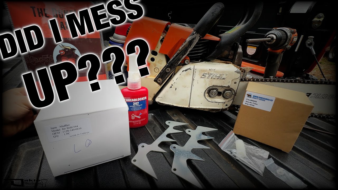 Budget STIHL Chainsaw Upgrades Goes Bad WHAT NOW? YouTube