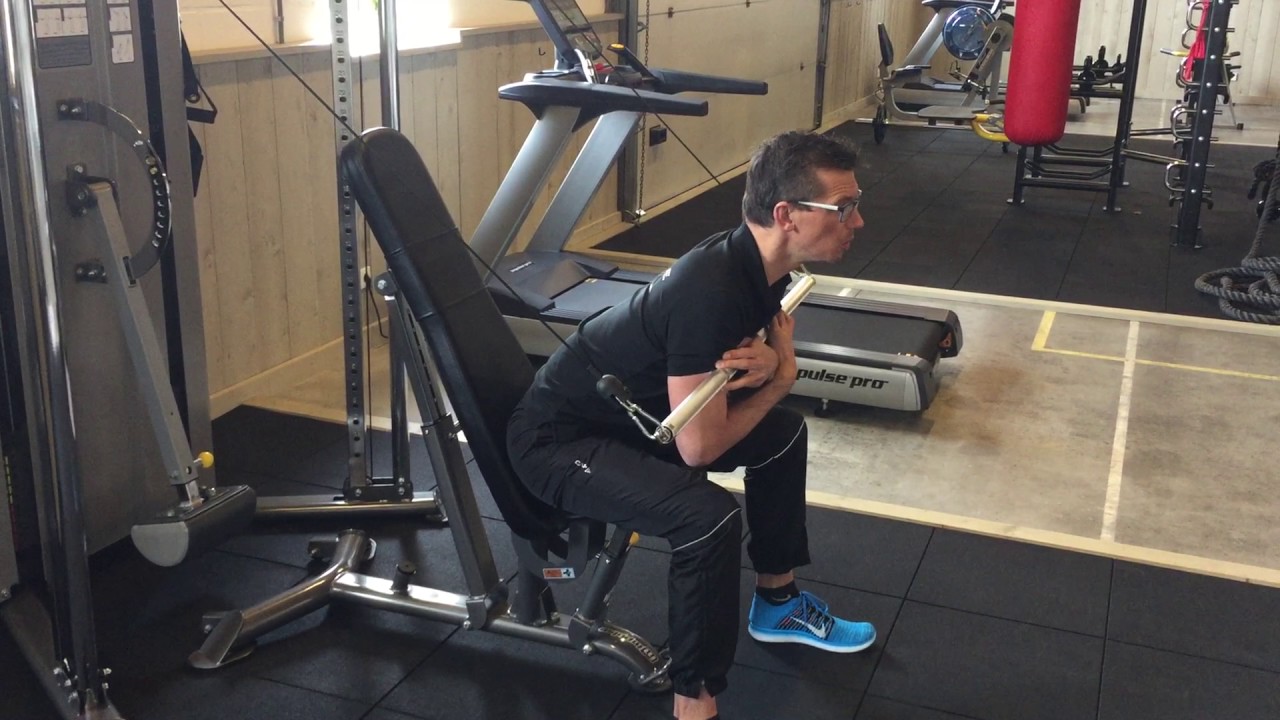 Abdominal Crunch Pulley YouTube