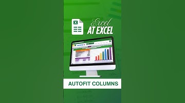 How to Autofit Columns in Excel Instantly! #excel #exceltips