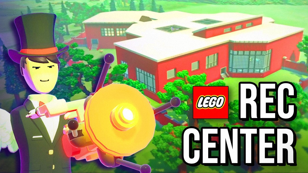 I recreated the REC CENTER in LEGO Worlds!