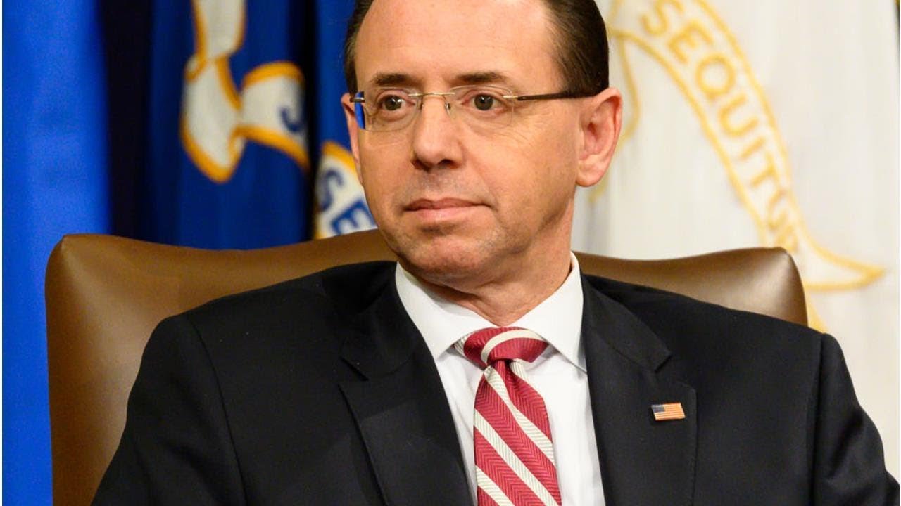 Deputy Attorney General Rod Rosenstein Resigns, Will Leave Post May 11
