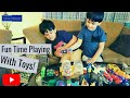 Toy Reviews, Sulaiman and Kamal are Playing With Toys