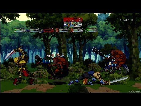 Guardian Heroes Sega Saturn  сега стрим прохождение