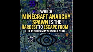 Which MINECRAFT ANARCHY SPAWN is the HARDEST to ESCAPE FROM?? (the results may surprise you!!)