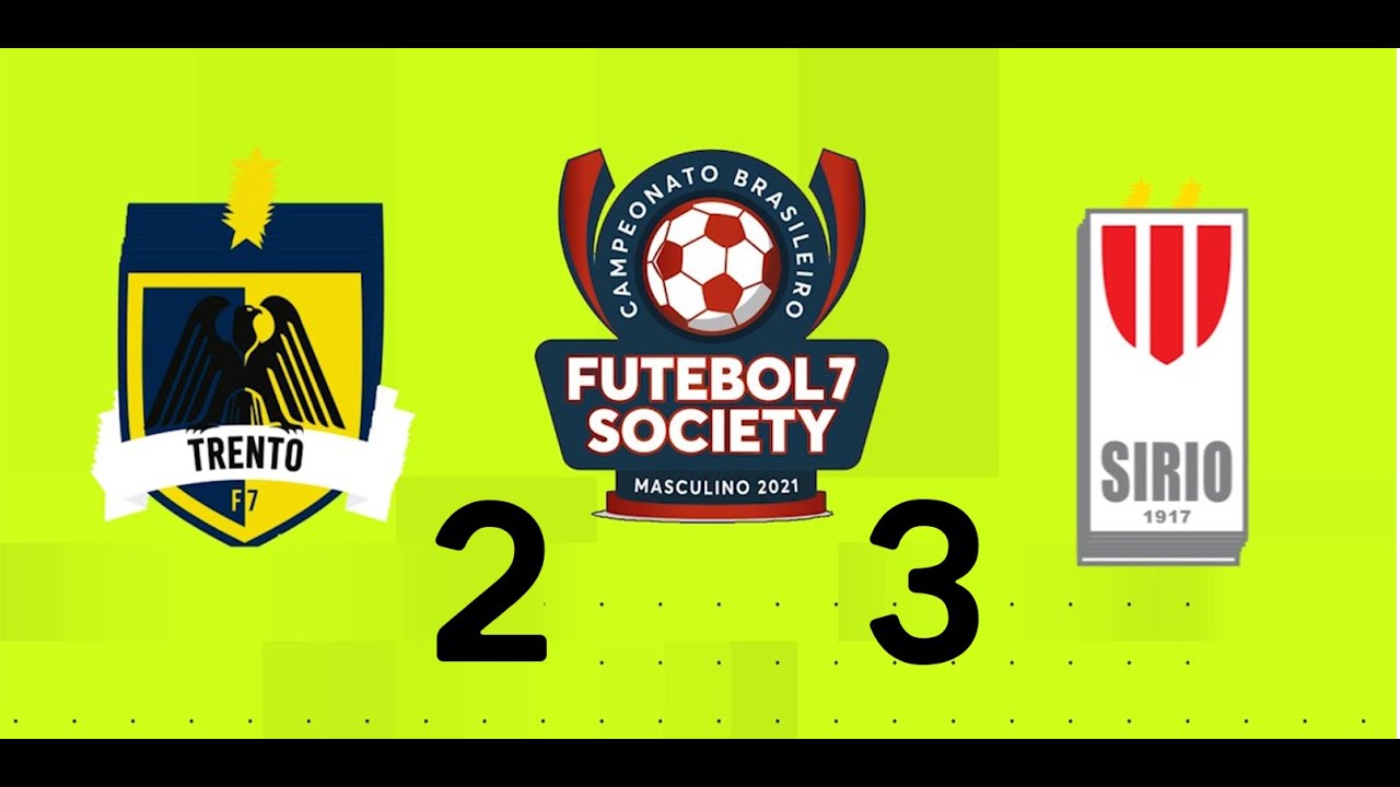 Gols Trento x Sirio - Campeonato Brasileiro de Futebol 7 Society - CBSS