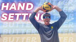 BEACH VOLLEYBALL HAND SETTING - How To screenshot 4