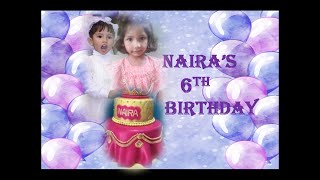 Naira's 6th Birthday | Taqveen Yousha Show | Naira | Birthday 2021