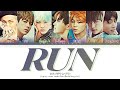 BTS 방탄소년단 RUN Lyrics Lyrics Color Coded Han Roma Eng 가사 