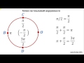 Точки на числовой окружности