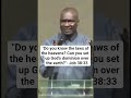 Do You Know The Laws That Govern Universe ? | Apostle Josua Selman