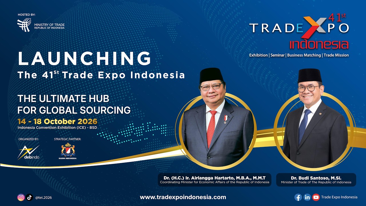 LIVE: Peluncuran Trade Expo Indonesia ke-41