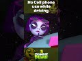 No cell phone use while driving      zombie cartoon  animation zombiecartoon funny.