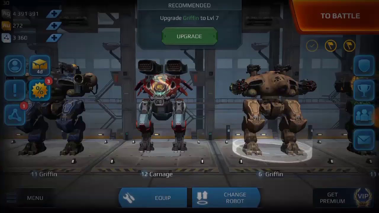 War Robots Gameplay - Hidan Wolf | Hail Hydra |