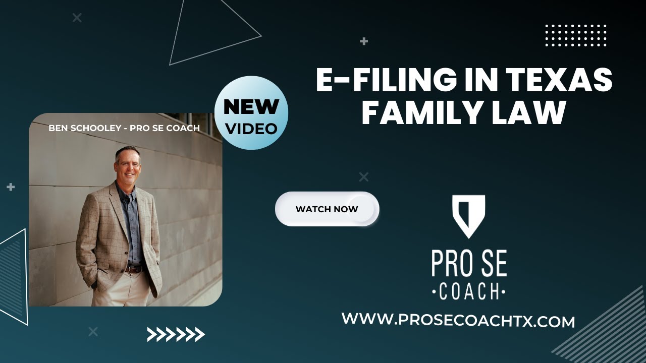 E Filing In Texas Family Law YouTube E Filing In Texas Family Law YouTube