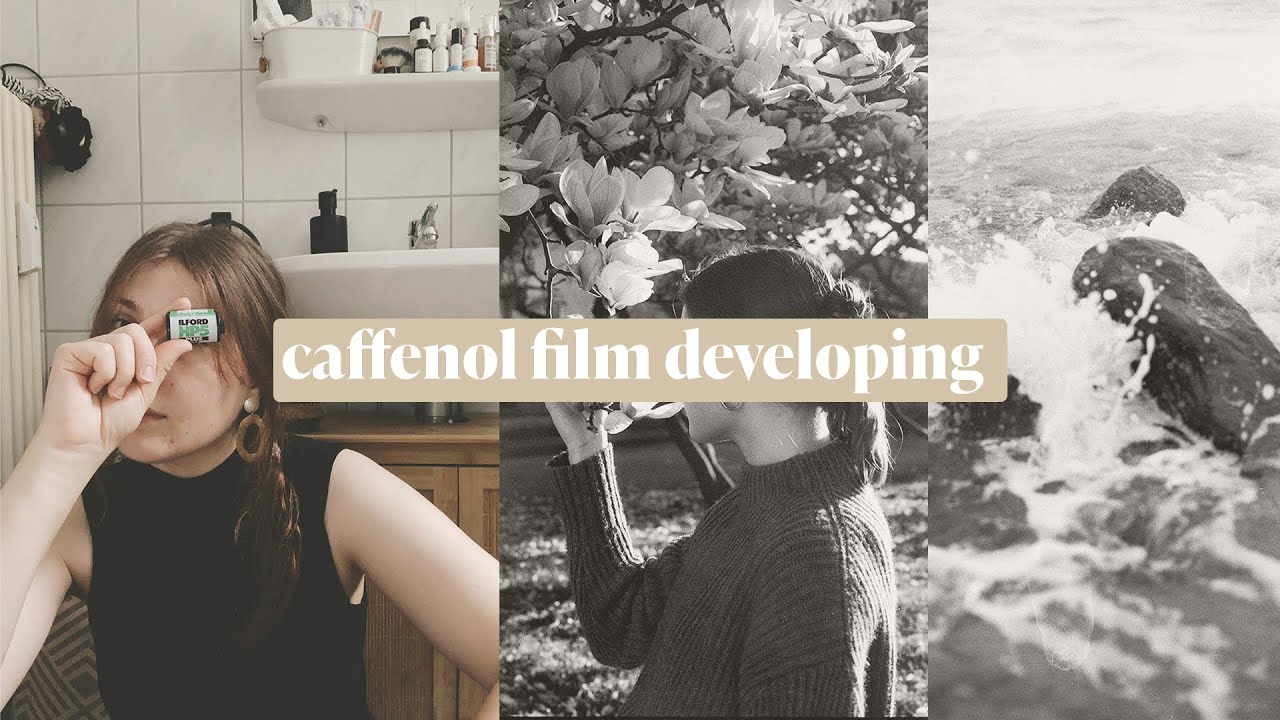develop b&w film at home using COFFEE! | caffenol film developing 🎞☕️