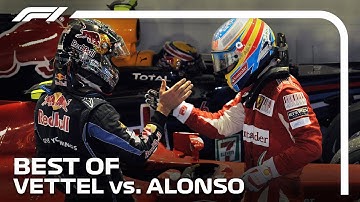 Best Of Vettel vs. Alonso in F1!