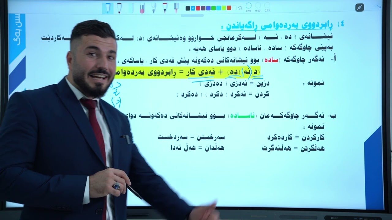 كوردی پۆلی 12 - وانەی 2 شێوازی رێژەیی ( راگەیاندن ) - مامۆستا هێمن حسن بەگ 2025