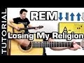 Como tocar LOSING MY RELIGION con SOLOS TUTORIAL para guitarra de guitarraviva
