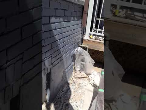 How To Stain Exterior Brick Wall?