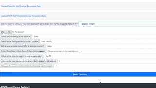 Gridmap - Uploading Your Own Chp Electrical Generation Data