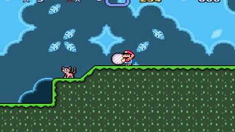 SMW Hack: Custom graphics Cat/Koopa