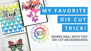 My Favorite Die Cutting Hack! (Handling Lots of Little Die Cuts)