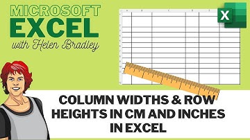 Excel Hacks: Set Cell Measurements in Inches, Centimeters or Millimeters