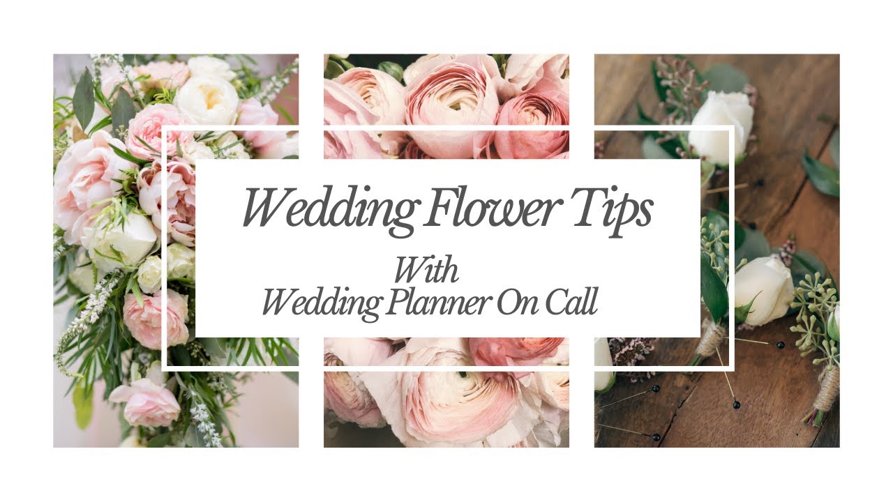 Need help choosing wedding flowers?  Here are some tips to help when planning your wedding florals.
