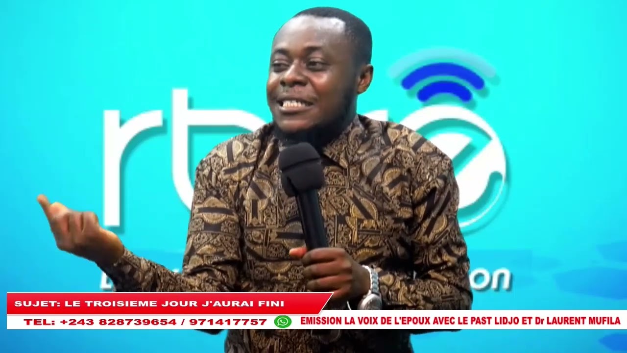 Le troisième jour j'aurai fini avec pasteur lidjo et docteur Lorànt mufila