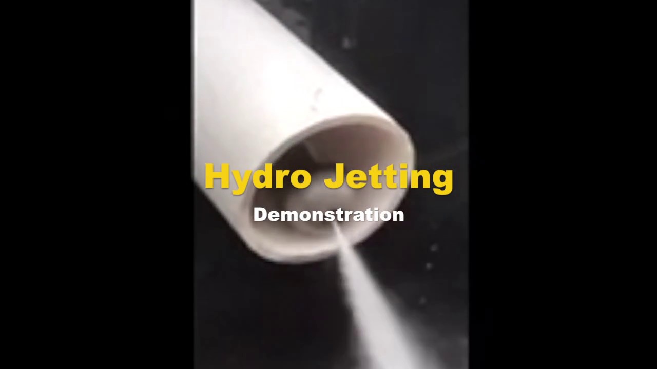 Hydro Jetting Demonstration YouTube