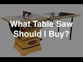 How To Buy A Table Saw