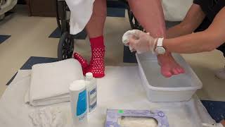 Foot Care: Nursing Assistant Skills Demonstration Foot Care: Nursing Assistant Skills Demonstration