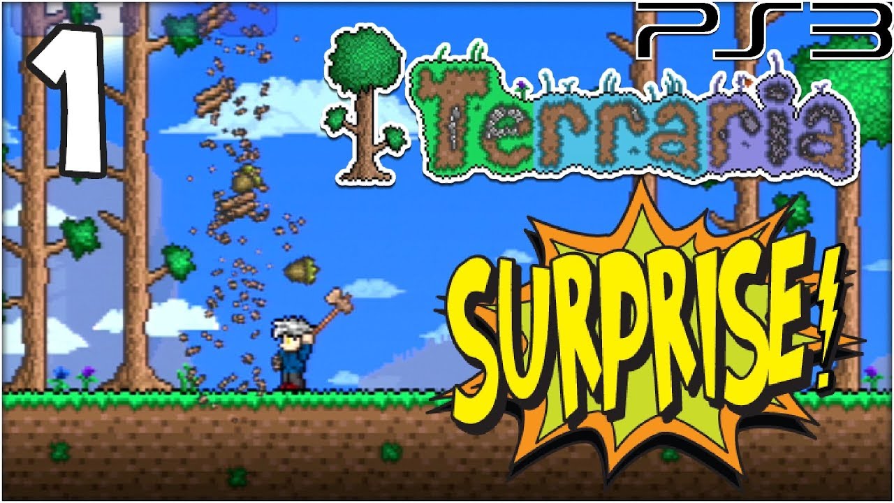 Terraria PS3: Surprise! - PART 01 - ChaoticShadow24